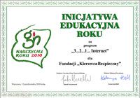 Inicjatywa Edukacyjna roku dla Fundacji Hołowczyca!