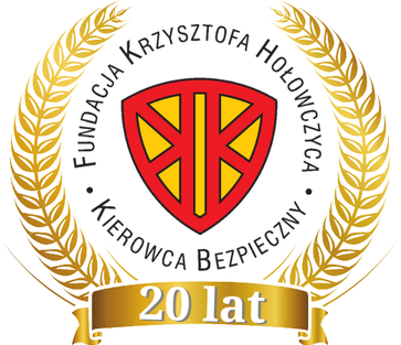 Logo Fundacja Kierowca Bezpieczny 20 lat